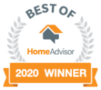 2020 Best of Home Advisor Winner